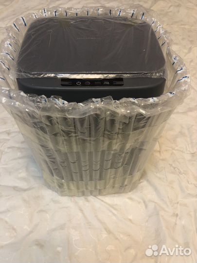 Ведро пластиковое с крышкой автомат