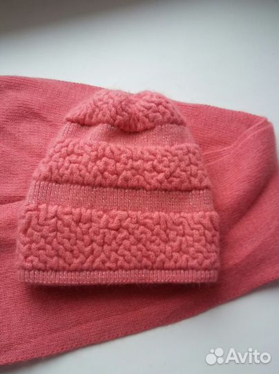 Комплект зимний (шапка и шарф)