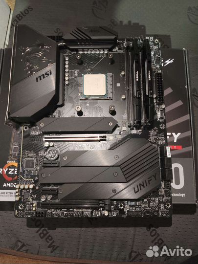 Материнская плата am4 b550