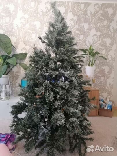 Елка искусственная 210 см бу
