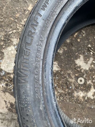 Kumho WinterCraft WP72 245/40 R18