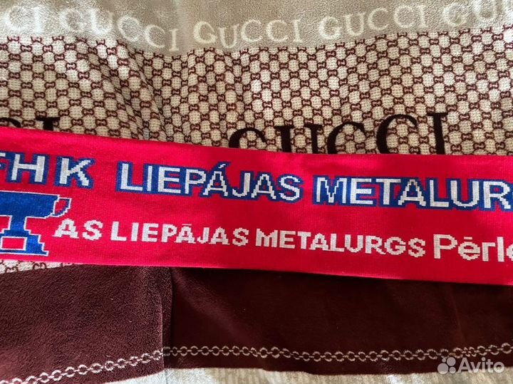 Шарф хк Металлург Лиепая