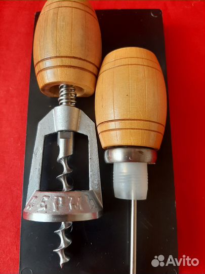 Подарочный набор. Штопор и пробка для бутылки