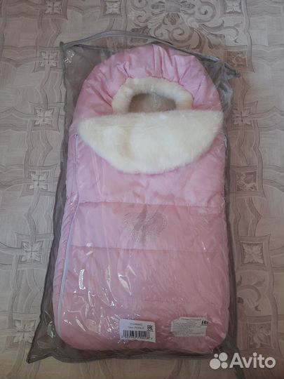 Конверт на выписку зимний для девочки