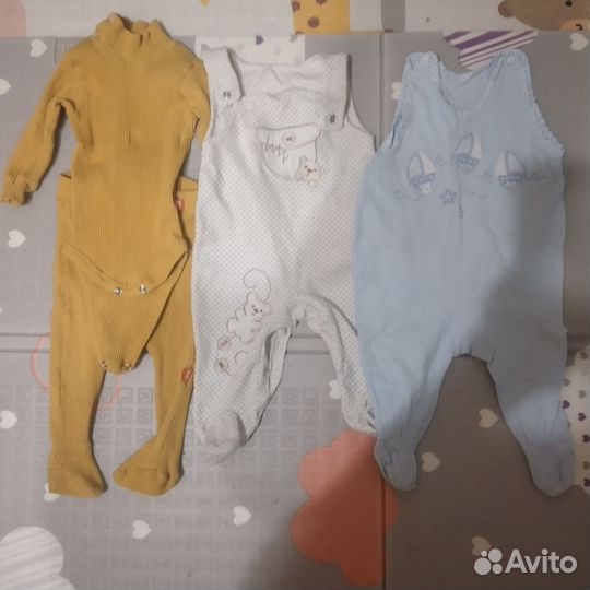 Вещи пакетом на девочку рост 68