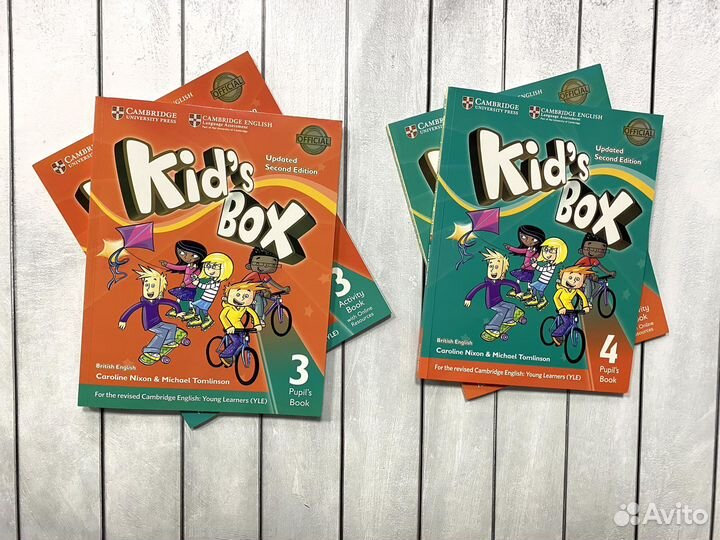 Kids box учебники