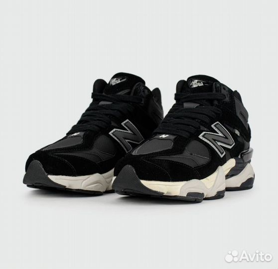 Кроссовки new balance 9060 lux зимние с мехом