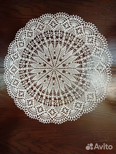 Салфетки вязанные