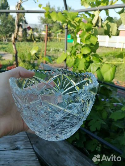 Хрустальные салатницы СССР