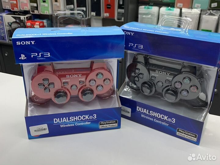 Джойстик PS3 черный3