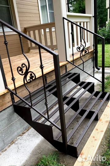 Лестницы прямые под ключ