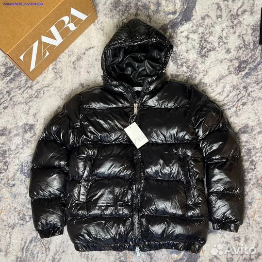 Пуховик Zara x Moncler puffer jacket (Арт.35464)