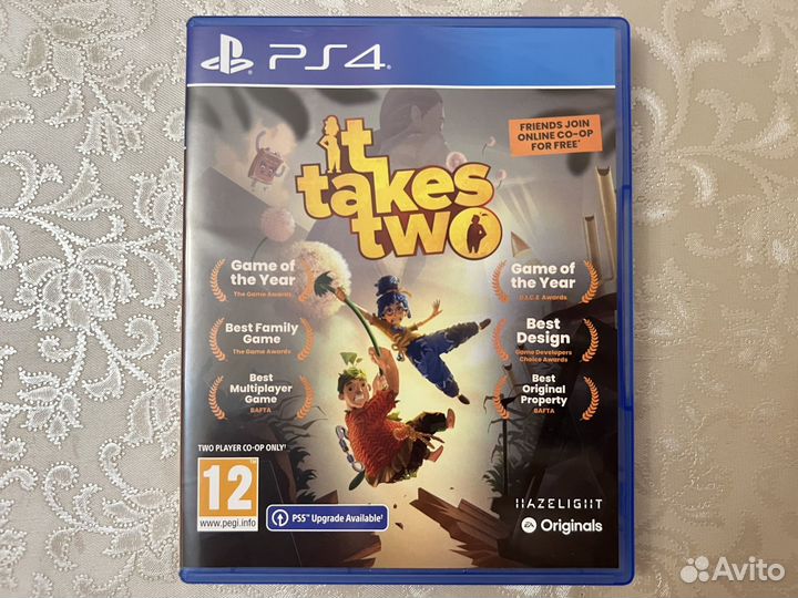 It takes two ps4 / ps5 русские субтитры
