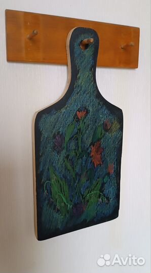 Доска разделочная расписная фанера