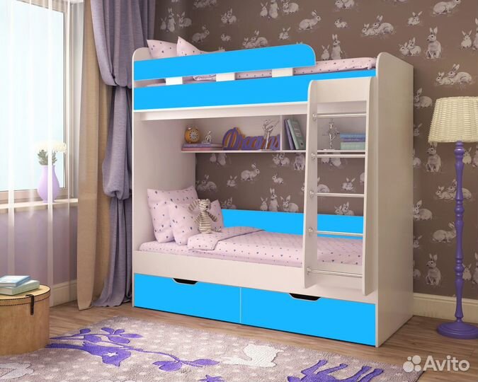 Кровать двухъярусная Юниор 5