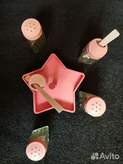 Набор для специй СССР стекло