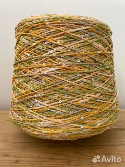 Пряжа Caracas - хлопок, вискоза, полиамид, пайетки