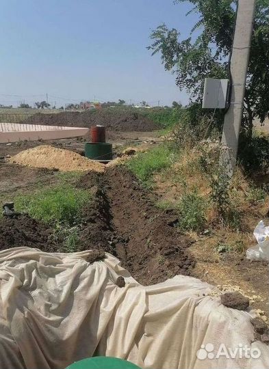 Установка канализации септик под ключ