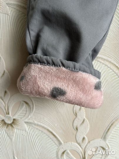 Теплые штаны для девочки