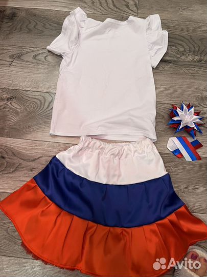 Костюм для концерта девочки Россия