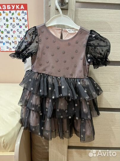 Платье для девочки 80 новое