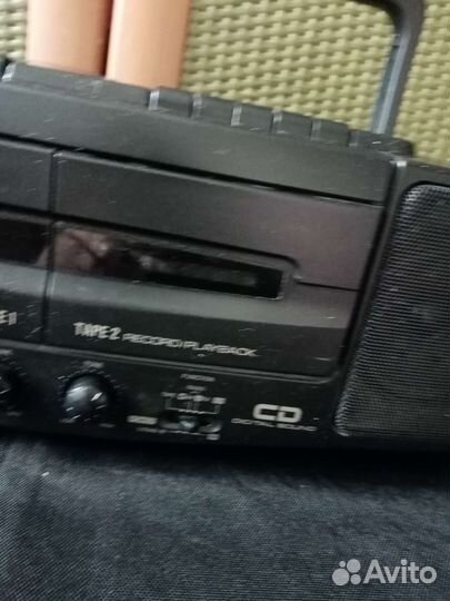 Магнитофон Sharp wq-cd55x(gy) Винтаж
