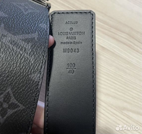 Louis vuitton ремень оригинал