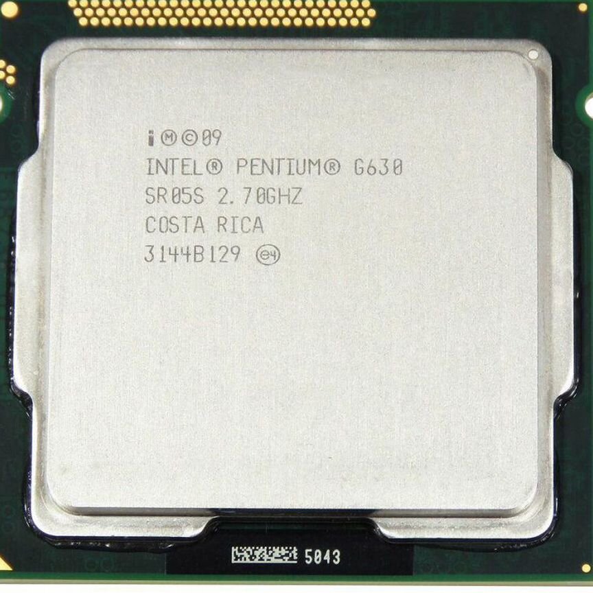 [SR05S] Процессор Intel Pentium G630 Sr05s 2.70 Ghz