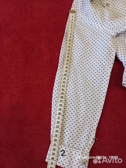 Рубашки школьные р.122-128