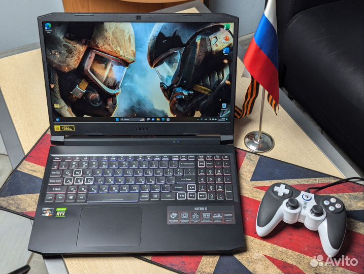 Acer nitro 5 RTX 3080 / R7 5800H / 16 RAM/ 1TB SSD