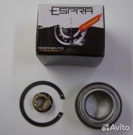 Подшипник ступицы Renault Duster 4x4 задн. /гайка+