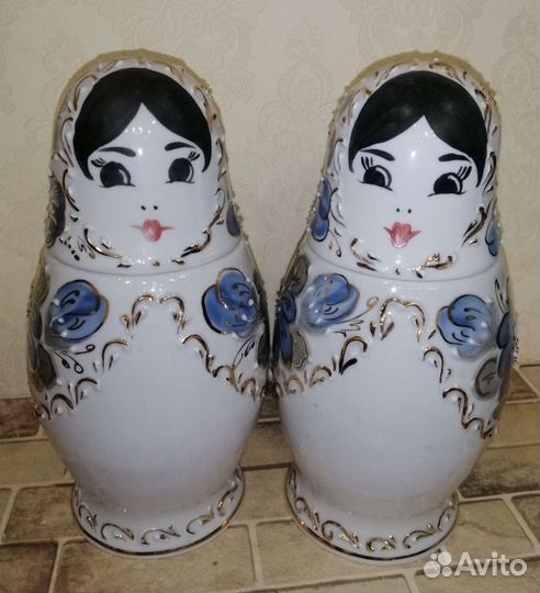 Фарфоровые штофы 