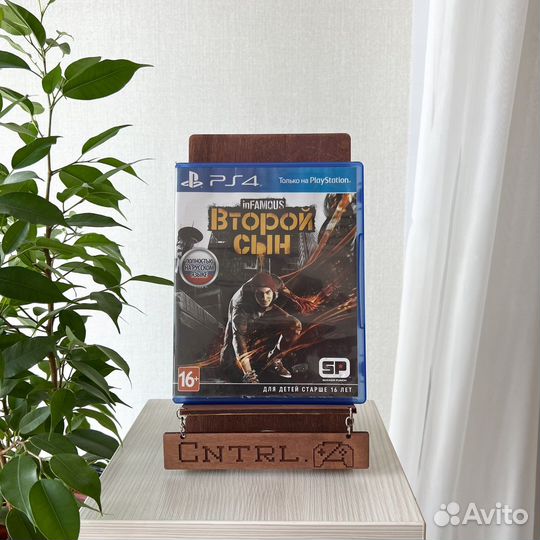 Infamous Второй Сын PS4/PS5 Диск