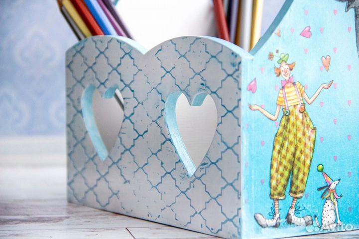 Карандашница Цирк