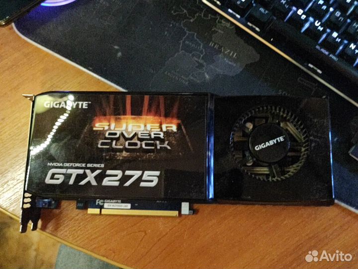 Видеокарта gigabyte gtx 275