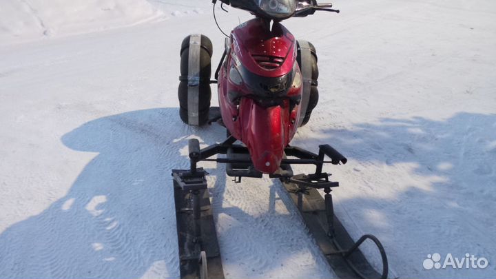 Самодельный снегоход