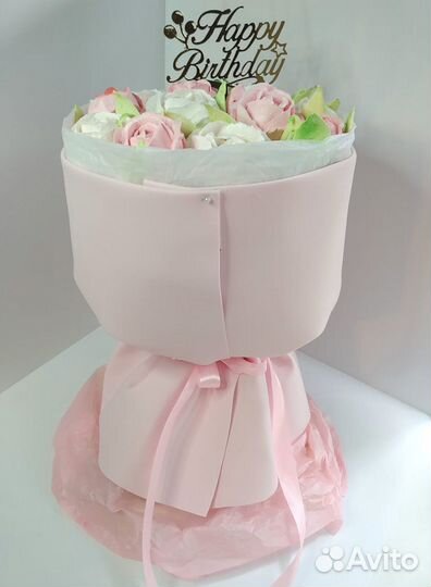 Сладкий букет из зефира