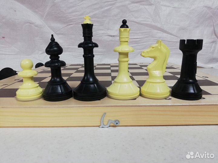 Шахматы СССР редкие большие фигуры