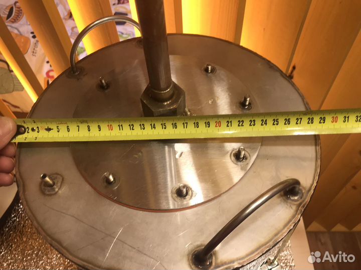 Самогонный аппарат 30л медная колонна