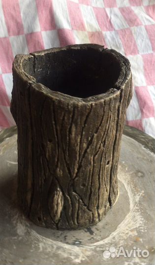 Кашпо для цветов бетон