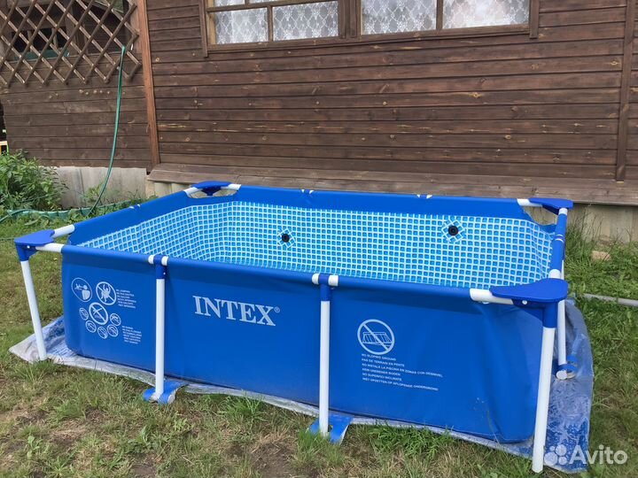 Каркасный бассейн intex