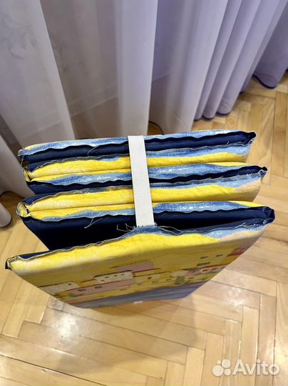 Пляжный коврик мягкий складной