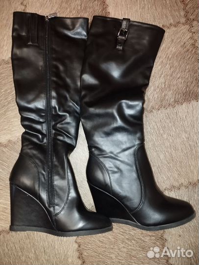 Сапоги женские демисезонные 38 39