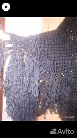 Пончо женское