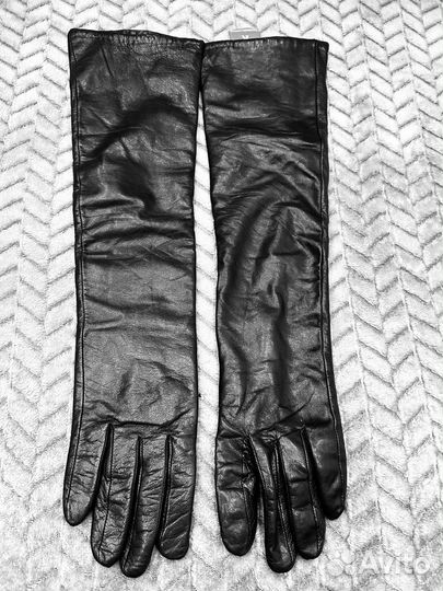Женские перчатки длинные 