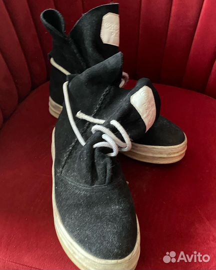 Ботинки замша Cacharel