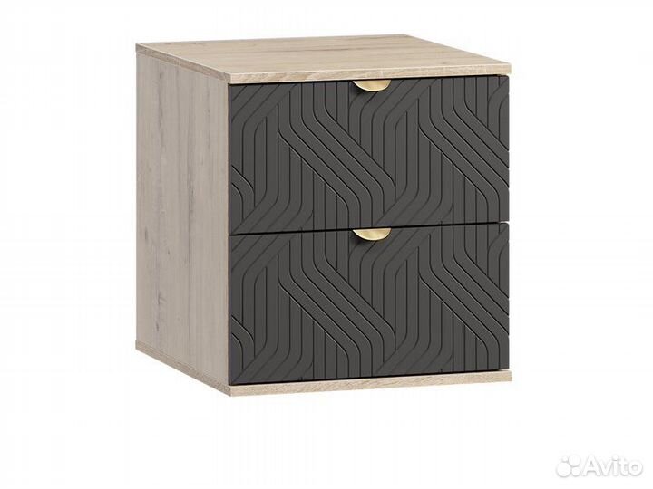 Тумба прикроватная Монблан-1 Fancy Grafit