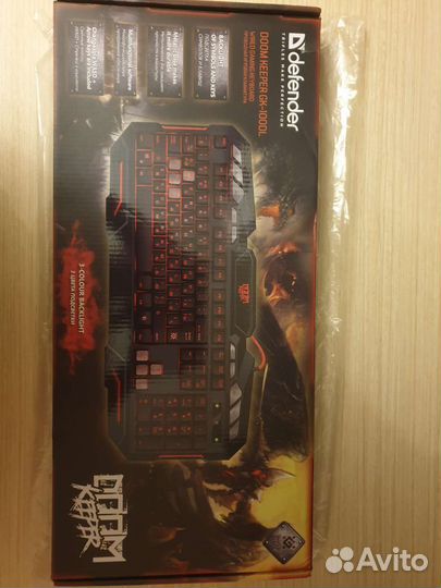 Новая клавиатура Defender Doom Keeper