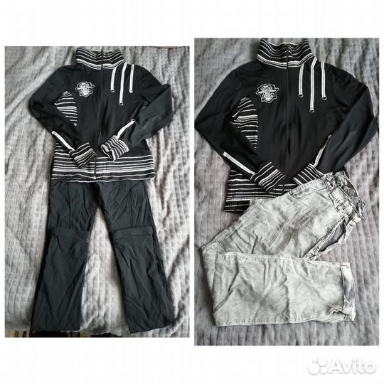 Большой пакет летней одежды,152-158)