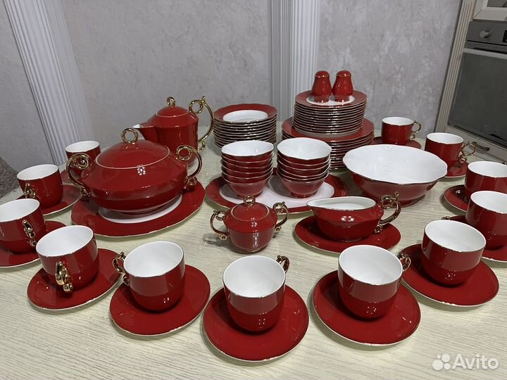 Сервиз чайный столовый 12 персон